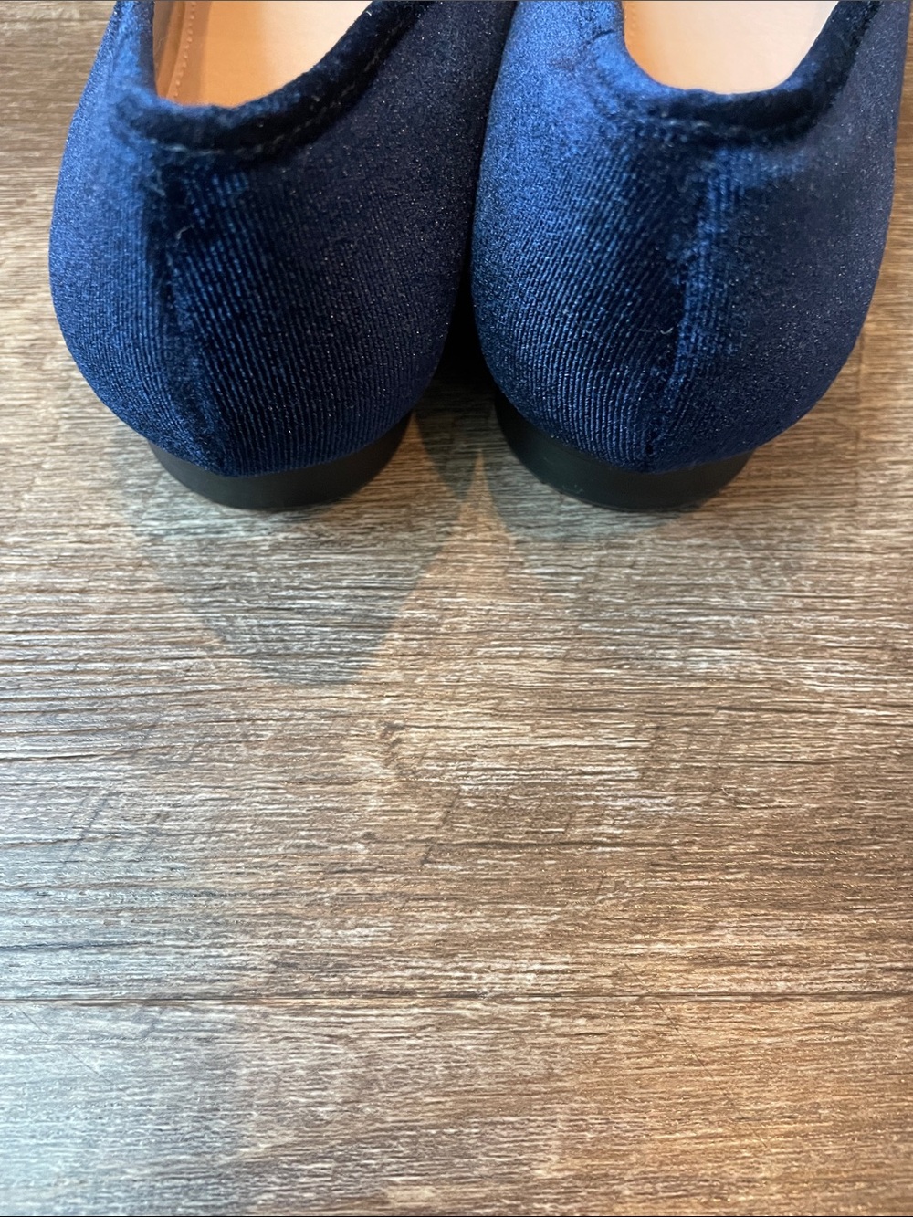 Madden Girl Women Velvet Loafers Women’s Size 8.5 Sapphire Blue - Picture 4 of 7
